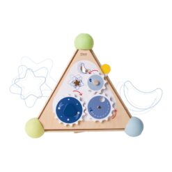 Piramida activități 4 în 1 21 Naptaptap.ro - Magazin online jucarii Montessori, educative, de logica si de lemn. Jucarii sustenabile si ecologice.