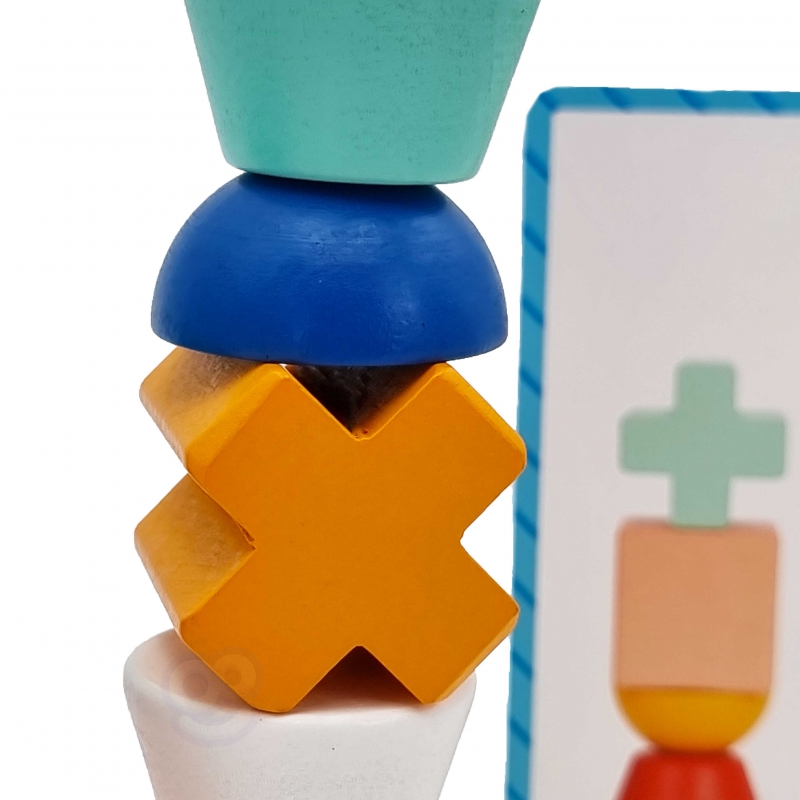 Blocuri din lemn 2 Naptaptap.ro - Magazin online jucarii Montessori, educative, de logica si de lemn. Jucarii sustenabile si ecologice.