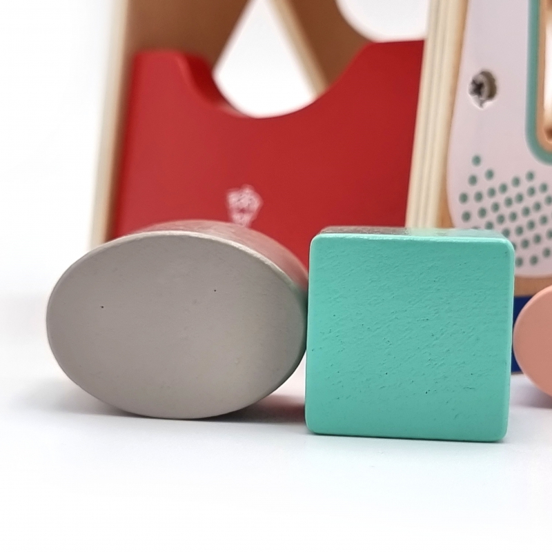 Jucarie sortare Vacuta 6 Naptaptap.ro - Magazin online jucarii Montessori, educative, de logica si de lemn. Jucarii sustenabile si ecologice.