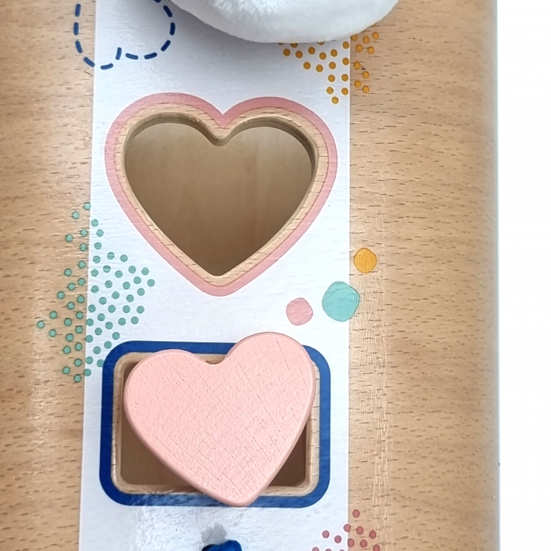 Jucarie sortare Vacuta 2 Naptaptap.ro - Magazin online jucarii Montessori, educative, de logica si de lemn. Jucarii sustenabile si ecologice.