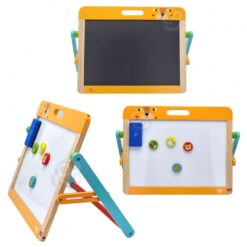 Tablă educațională magnetică 2in1 16 Naptaptap.ro - Magazin online jucarii Montessori, educative, de logica si de lemn. Jucarii sustenabile si ecologice.