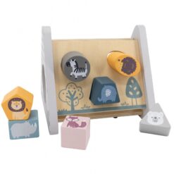 Piramida sortare din lemn 26 Naptaptap.ro - Magazin online jucarii Montessori, educative, de logica si de lemn. Jucarii sustenabile si ecologice.