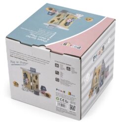 Piramida sortare din lemn 24 Naptaptap.ro - Magazin online jucarii Montessori, educative, de logica si de lemn. Jucarii sustenabile si ecologice.