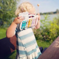 Xilofon din lemn Montessori 12 Naptaptap.ro - Magazin online jucarii Montessori, educative, de logica si de lemn. Jucarii sustenabile si ecologice.