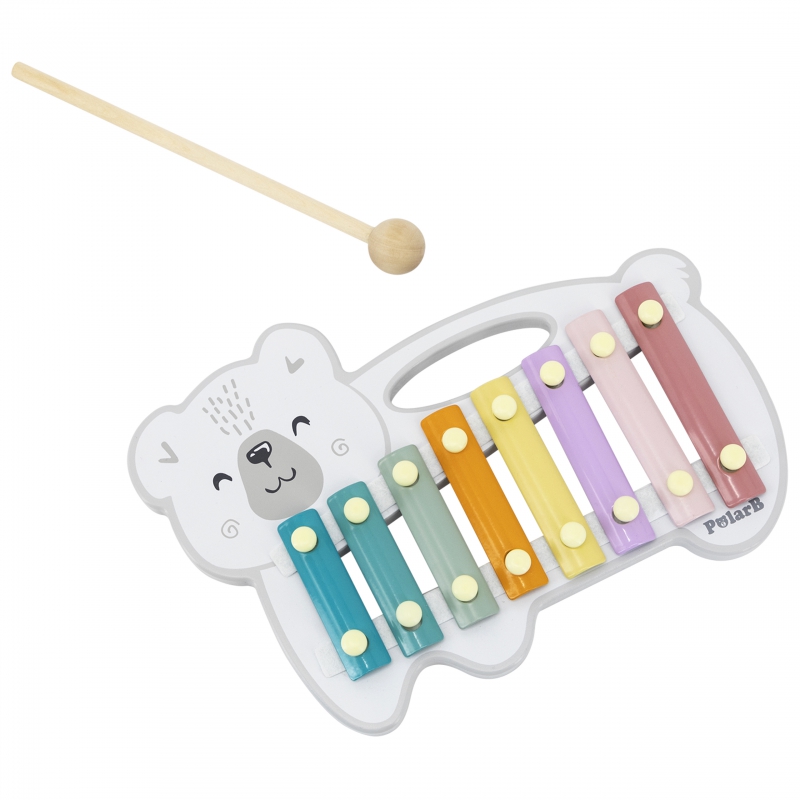 Xilofon din lemn Montessori 8 Naptaptap.ro - Magazin online jucarii Montessori, educative, de logica si de lemn. Jucarii sustenabile si ecologice.