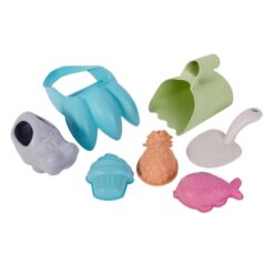 Set nisip cu gheare din material biodegradabil 7 Naptaptap.ro - Magazin online jucarii Montessori, educative, de logica si de lemn. Jucarii sustenabile si ecologice.