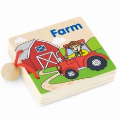 Prima mea carte din lemn 10 Naptaptap.ro - Magazin online jucarii Montessori, educative, de logica si de lemn. Jucarii sustenabile si ecologice.