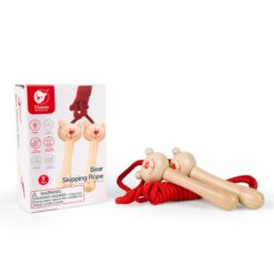 Coardă de sărituri ursuleț Teddy 9 Naptaptap.ro - Magazin online jucarii Montessori, educative, de logica si de lemn. Jucarii sustenabile si ecologice.