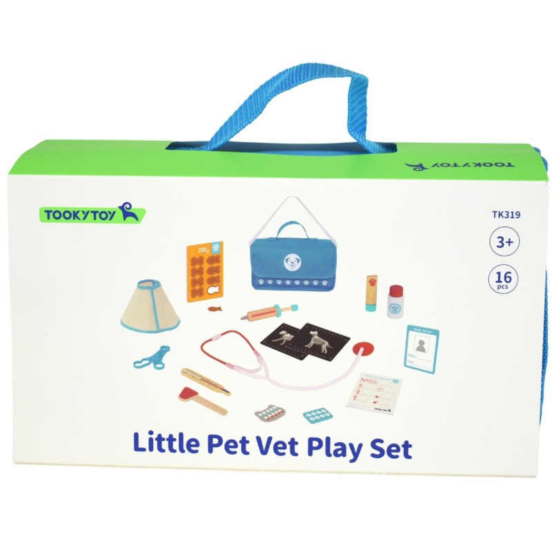 Trusă veterinar din lemn 2 Naptaptap.ro - Magazin online jucarii Montessori, educative, de logica si de lemn. Jucarii sustenabile si ecologice.