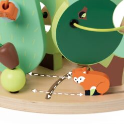 Labirint educațional Forest Life 11 Naptaptap.ro - Magazin online jucarii Montessori, educative, de logica si de lemn. Jucarii sustenabile si ecologice.