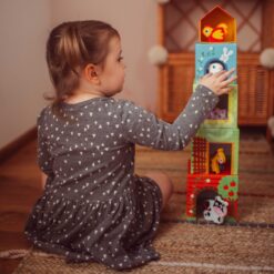 Blocuri animale ferma - invata engleza 73 Naptaptap.ro - Magazin online jucarii Montessori, educative, de logica si de lemn. Jucarii sustenabile si ecologice.