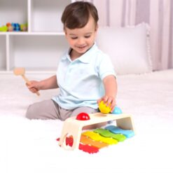 Instrument muzical Cymbal multifunctional 9 Naptaptap.ro - Magazin online jucarii Montessori, educative, de logica si de lemn. Jucarii sustenabile si ecologice.