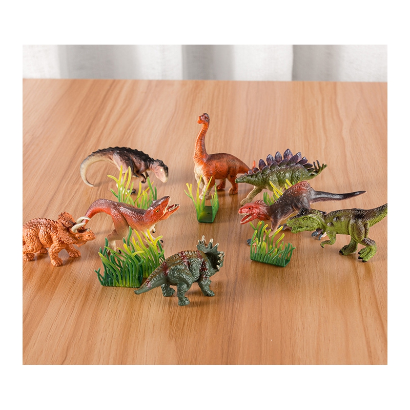 Set de figurine dinozauri 2 Naptaptap.ro - Magazin online jucarii Montessori, educative, de logica si de lemn. Jucarii sustenabile si ecologice.