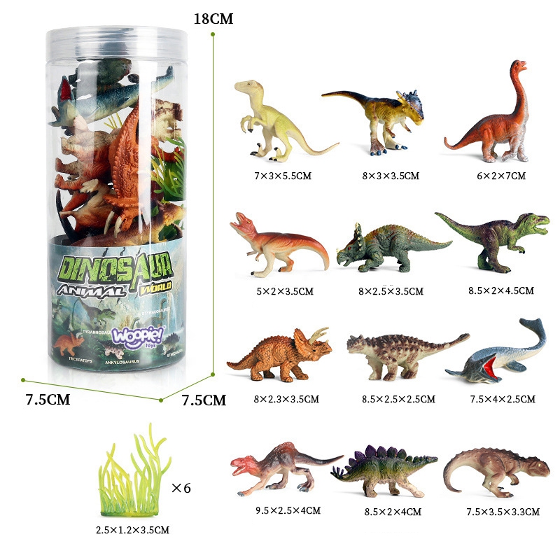 Set de figurine dinozauri 3 Naptaptap.ro - Magazin online jucarii Montessori, educative, de logica si de lemn. Jucarii sustenabile si ecologice.