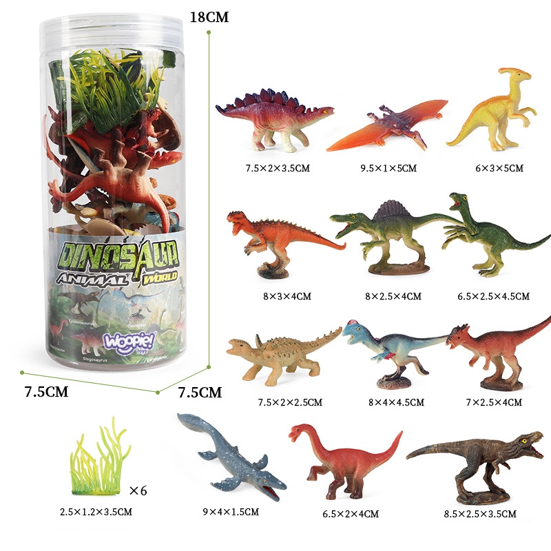 Set de figurine dinozauri 2 3 Naptaptap.ro - Magazin online jucarii Montessori, educative, de logica si de lemn. Jucarii sustenabile si ecologice.